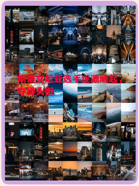 斯洛文尼亚选手逐渐崛起，夺得头衔