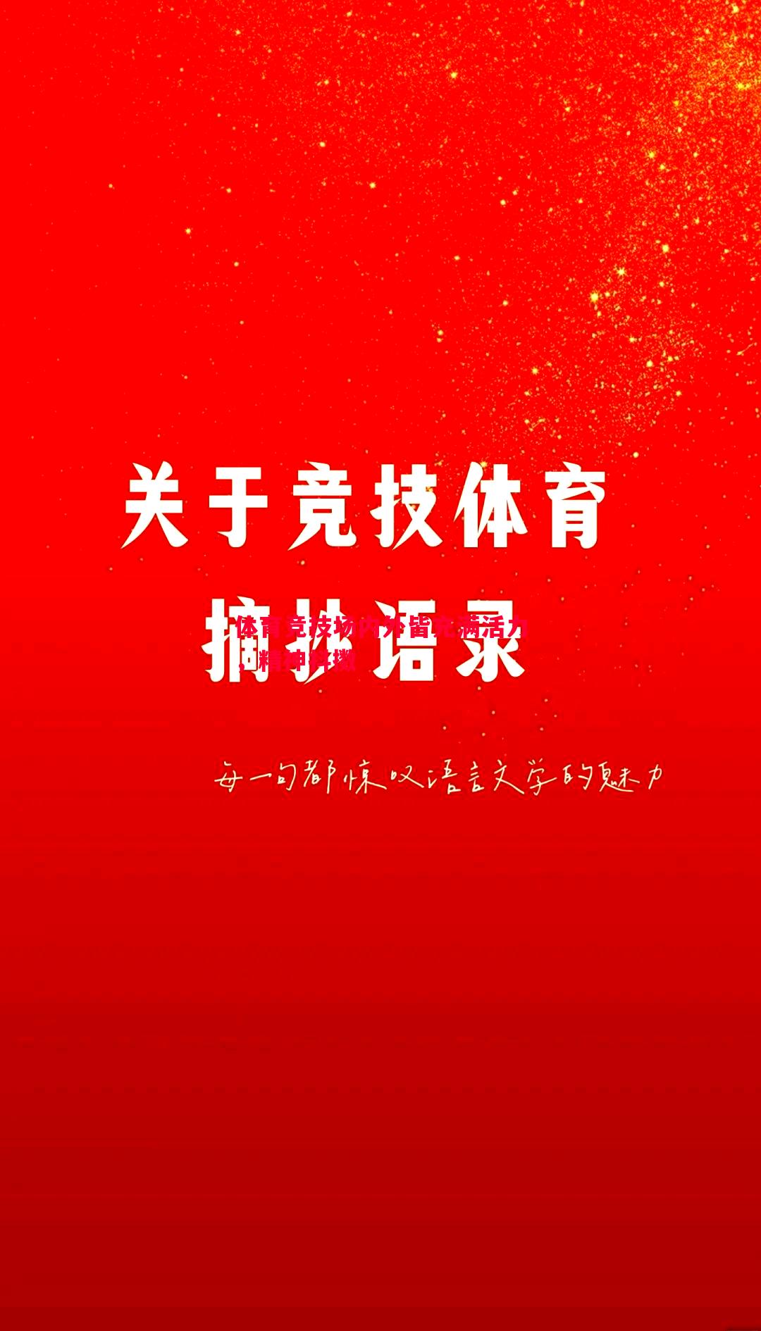 体育竞技场内外皆充满活力,精神抖擞 体育竞技场内外皆充满活力,精神抖擞